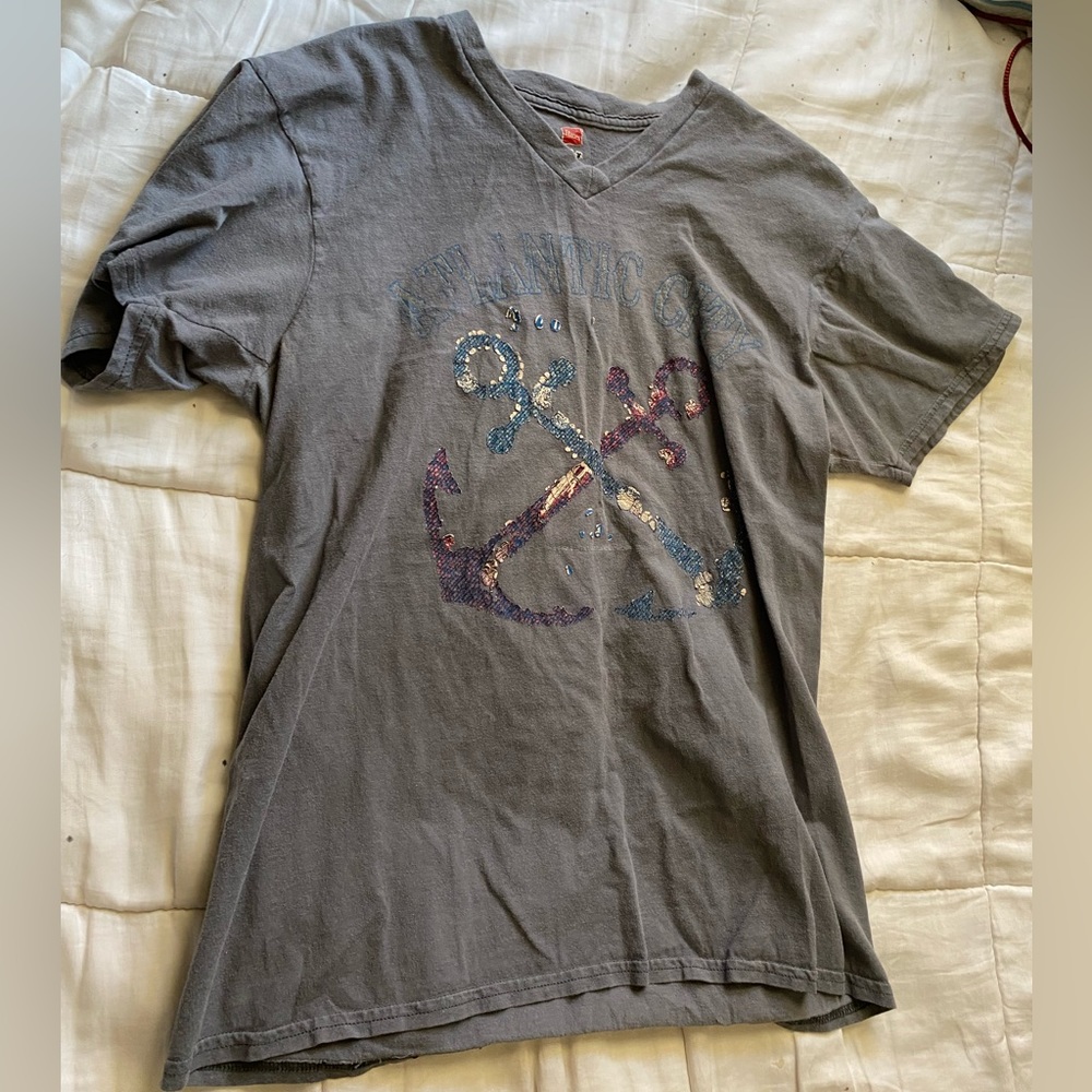 Gray Atlantic City shirt